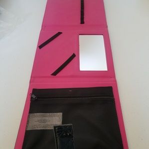 Avon brush makeup holder case easel